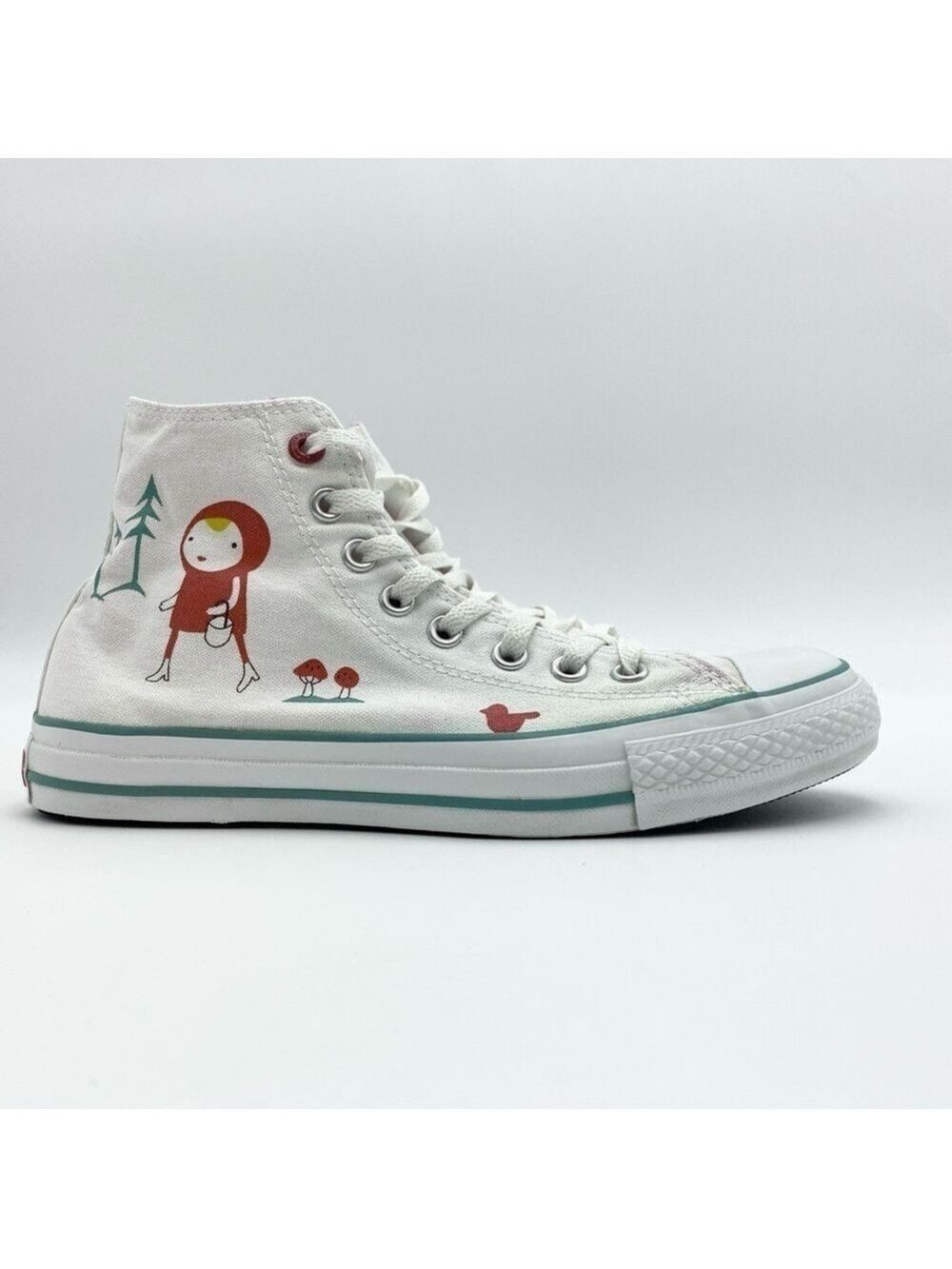 RARE Converse x RED Camilla Engman All Star Chuck Taylor Red Riding Hood W9.5